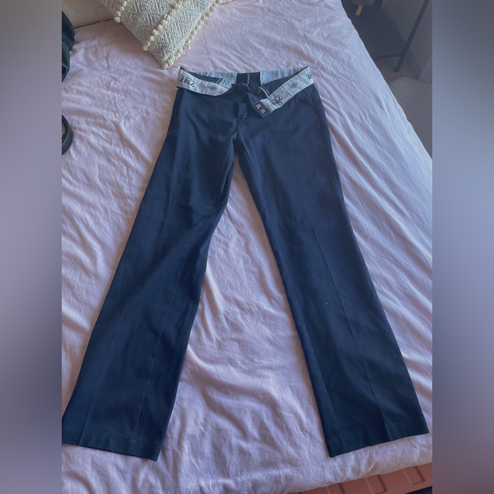 navy blue dickies original fit - size 6